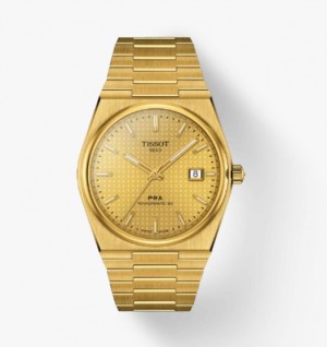 Tissot POWERMATIC 80 PRX Gold | 8061-YJWFN