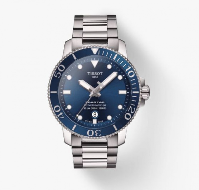 Tissot 1000 POWERMATIC 80 Seastar Blue | 2065-DFZSY