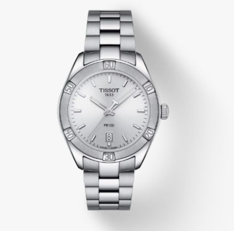 Tissot 100 SPORT CHIC Silver | 0549-AUGFC