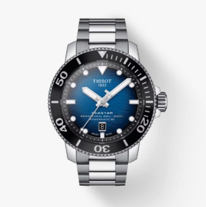 Tissot 2000 PROFESSIONAL POWERMATIC 80 Seastar Black / Blue | 4069-ILWAT