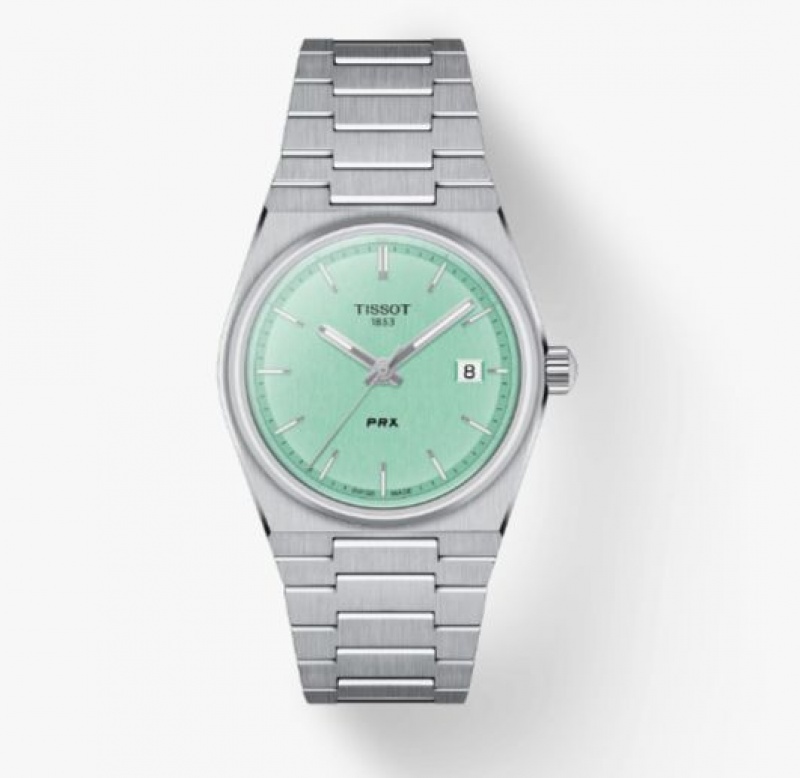 Tissot 35MM PRX Green | 3615-QGDKF