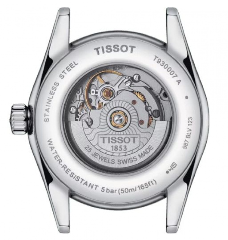 Tissot AUTOMATIC 18K GOLD BEZEL T-MY LADY Blue | 9675-TXUQS