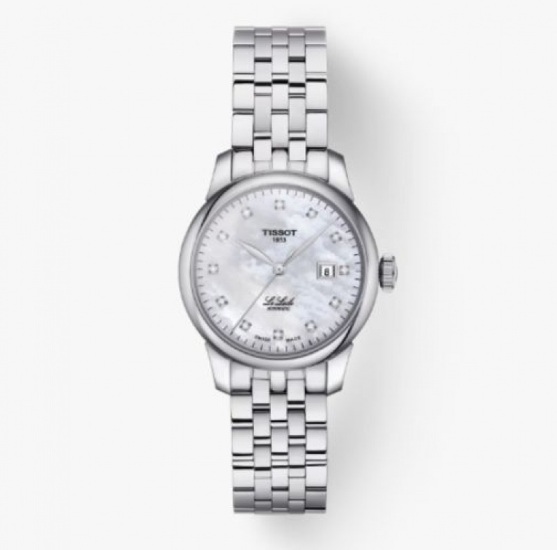 Tissot AUTOMATIC LADY LE LOCLE Silver | 8012-PZDBQ