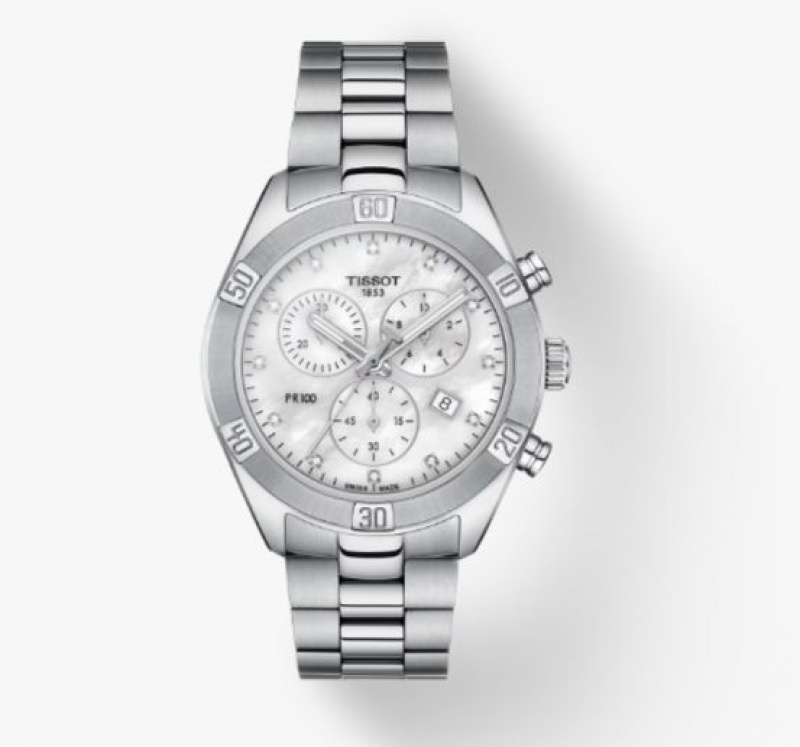 Tissot CHRONOGRAPH 100 SPORT CHIC Silver | 9302-XTJAZ