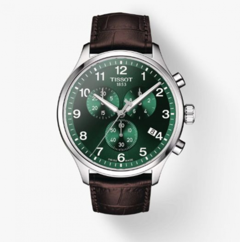 Tissot CLASSIC CHRONO XL Green | 3978-TBJVN