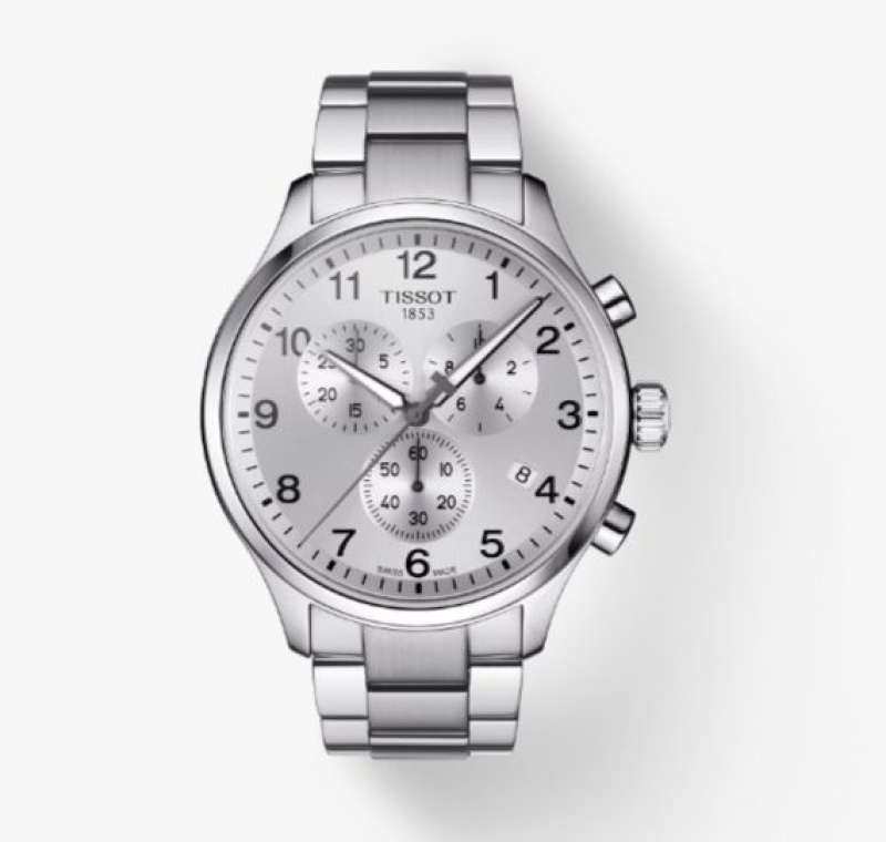 Tissot CLASSIC CHRONO XL Silver | 7280-FLQVS