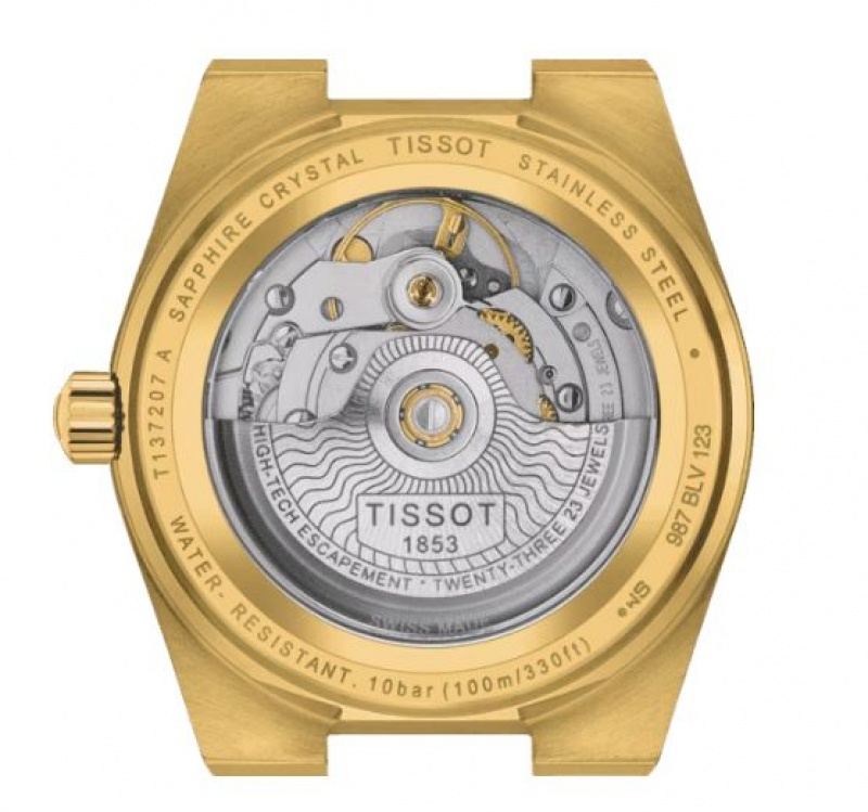 Tissot POWERMATIC 80 35MM PRX Gold | 9072-DRNAH