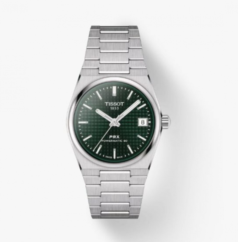 Tissot POWERMATIC 80 35MM PRX Green | 4812-TKQSE