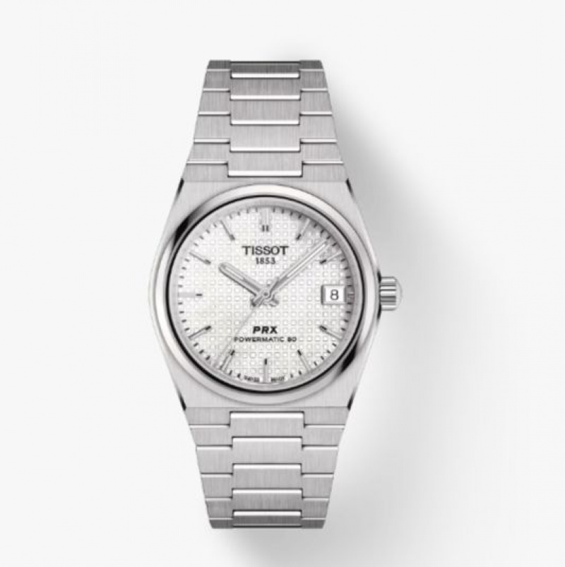 Tissot POWERMATIC 80 35MM PRX Silver | 5246-TIHUV