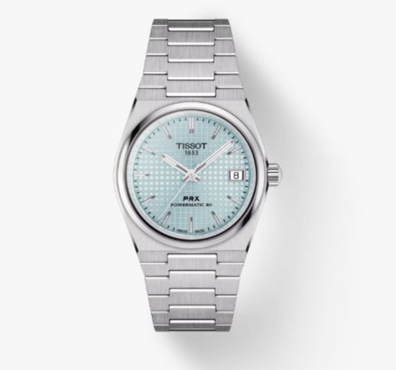 Tissot POWERMATIC 80 35MM PRX Turquoise | 0967-WDPOI