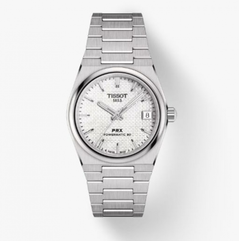 Tissot POWERMATIC 80 35MM PRX White | 2468-NHPWB