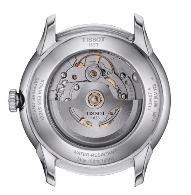 Tissot POWERMATIC 80 39 MM Chemin Des Tourelles Silver | 3124-ZVCHY