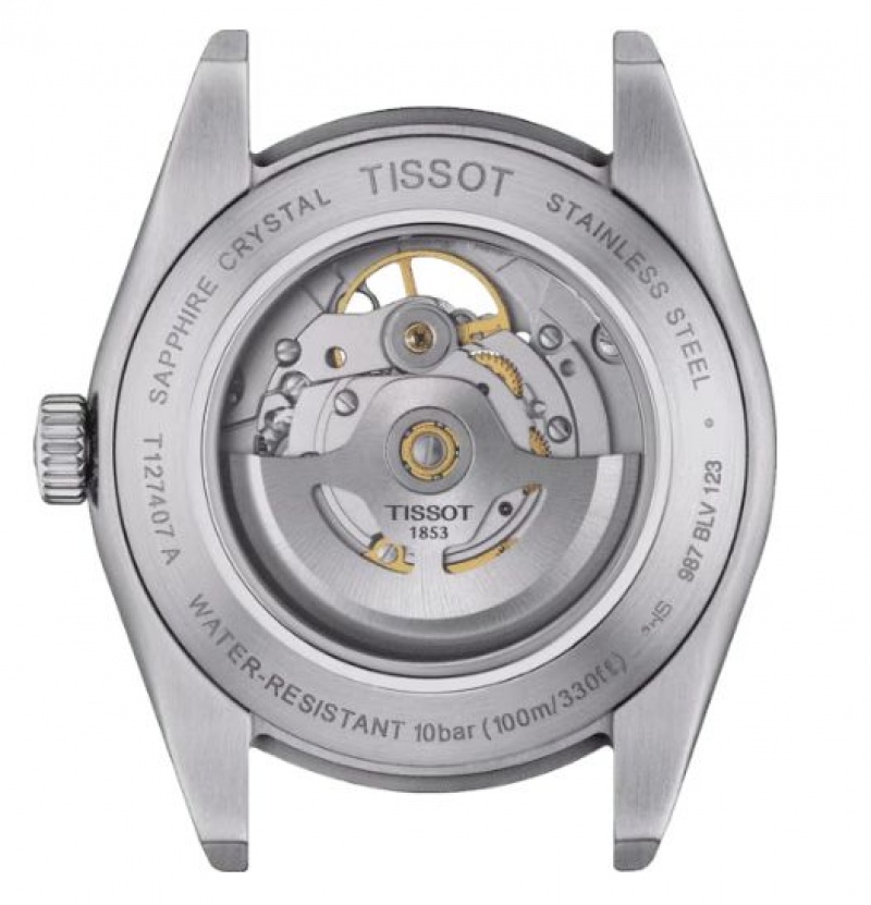 Tissot POWERMATIC 80 OPEN HEART Gentleman Blue | 1532-EGQJK