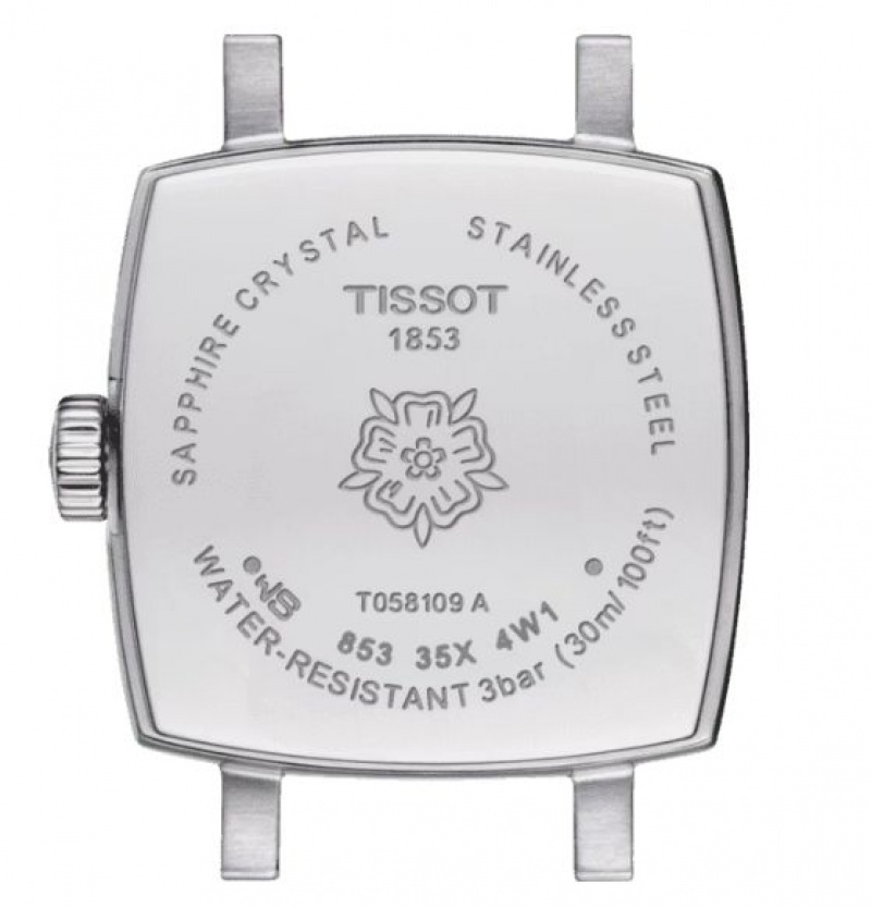 Tissot SQUARE LOVELY Silver | 4615-QTKXW