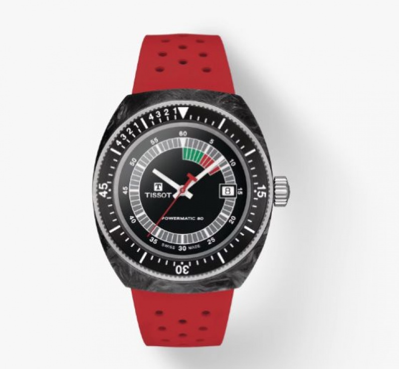 Tissot S POWERMATIC 80 Sideral Red | 7318-BTHGK